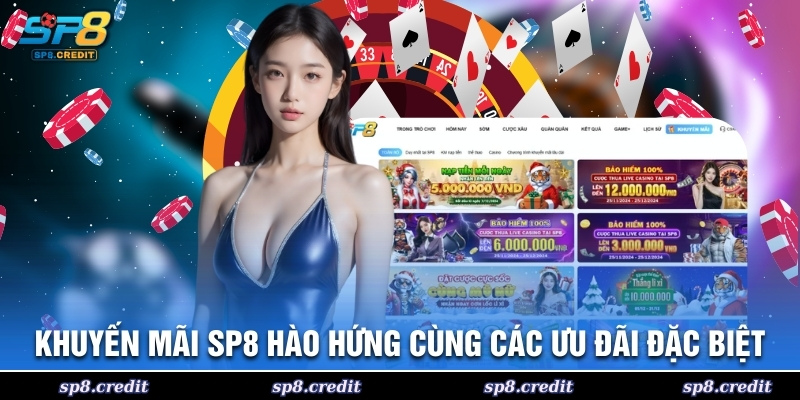 Khuyến mãi SP8 hào hứng cùng các ưu đãi đặc biệt